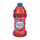 Crystal Light&nbsp;&nbsp;raspberry ice, contains 0% juice, 90% fewer calories than leading beverages, only 5 calories per ser Full-Size Picture